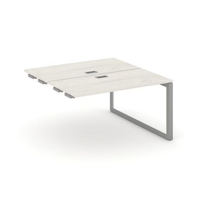 Style Project Next SN-59O.DPRS-023 (Дуб наварра/Серый металл) Стол приставка к опорным элементам