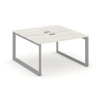 Style Project Next SN-59O.DRS-003 (Дуб наварра/Серый металл) Рабочая станция двухсторонняя