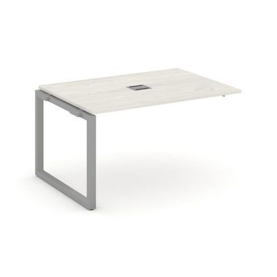 Style Project Next SN-59O.NSPRG-002 (Дуб наварра/Серый металл) Проходной наборный элемент переговорного стола