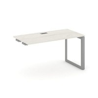 Style Project Next SN-59O.OPRS-003 (Дуб наварра/Серый металл) Стол приставка к опорным элементам