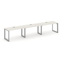 Style Project Next SN-59O.ORS-054 (Дуб наварра/Серый металл) Рабочая станция односторонняя