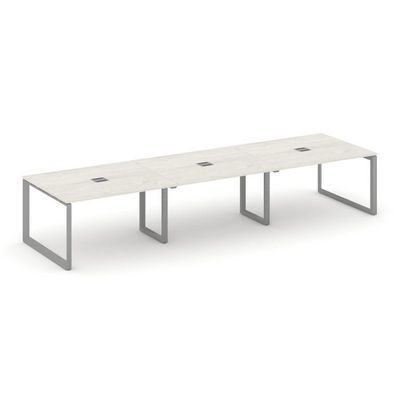 Style Project Next SN-59O.SPRG-052 (Дуб наварра/Серый металл) Стол переговорный