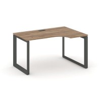 Style Project Next SN-59O.SPA-012(R) (Дуб табак/Антрацит металл) Стол рабочий эргономичный, правый