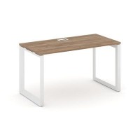 Style Project Next SN-59O.SP-003 (Дуб табак/Белый металл) Стол письменный