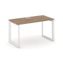 Style Project Next SN-59O.SP-003 (Дуб табак/Белый металл) Стол письменный