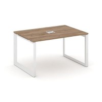 Style Project Next SN-59O.SPRG-001 (Дуб табак/Белый металл) Стол переговорный