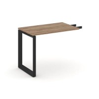 Style Project Next SN-59O.BR-004 (Дуб табак/Черный металл) Брифинг приставка