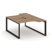 Style Project Next SN-59O.DRPA-021 (Дуб табак/Черный металл) Рабочая станция эргономичная