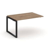 Style Project Next SN-59O.NSPRG-001.3 (Дуб табак/Черный металл) Проходной наборный элемент переговорного стола