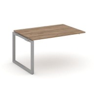 Style Project Next SN-59O.NSPRG-002.3 (Дуб табак/Серый металл) Проходной наборный элемент переговорного стола