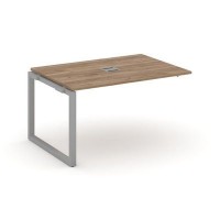 Style Project Next SN-59O.NSPRG-004 (Дуб табак/Серый металл) Проходной наборный элемент переговорного стола