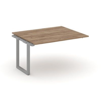 Style Project Next SN-59O.NSPRG-032.3 (Дуб табак/Серый металл) Проходной наборный элемент переговорного стола