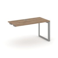 Style Project Next SN-59O.OPRS-004 (Дуб табак/Серый металл) Стол приставка к опорным элементам