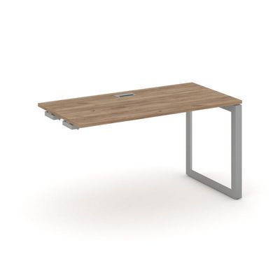 Style Project Next SN-59O.OPRS-004 (Дуб табак/Серый металл) Стол приставка к опорным элементам