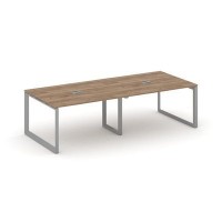 Style Project Next SN-59O.SPRG-044 (Дуб табак/Серый металл) Стол переговорный