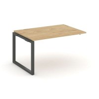 Style Project Next SN-59O.NSPRG-002.3 (Тиквуд светлый/Антрацит металл) Проходной наборный элемент переговорного стола