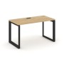 Style Project Next SN-59O.SP-004 (Тиквуд светлый/Черный металл) Стол письменный