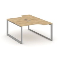 Style Project Next SN-59O.DRPA-001 (Тиквуд светлый/Серый металл) Рабочая станция эргономичная