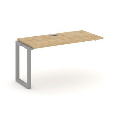 Style Project Next SN-59O.ONRS-001 (Тиквуд светлый/Серый металл) Проходной наборный элемент