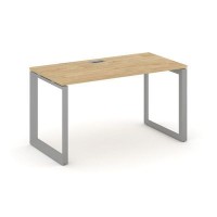 Style Project Next SN-59O.SP-003 (Тиквуд светлый/Серый металл) Стол письменный