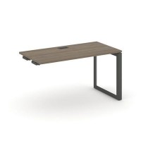 Style Project Next SN-59O.OPRS-023 (Вяз благородный/Антрацит металл) Стол приставка к опорным элементам