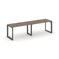 Style Project Next SN-59O.ORS-023 (Вяз благородный/Антрацит металл) Рабочая станция односторонняя