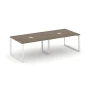 SN-59O.SPRG-043 (Вяз благородный/Белый металл) Стол переговорный