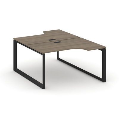 Style Project Next SN-59O.DRPA-001 (Вяз благородный/Черный металл) Рабочая станция эргономичная