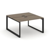 Style Project Next SN-59O.DRS-004 (Вяз благородный/Черный металл) Рабочая станция двухсторонняя