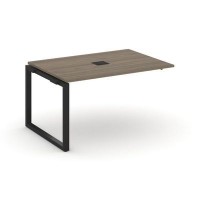 Style Project Next SN-59O.NSPRG-003 (Вяз благородный/Черный металл) Проходной наборный элемент переговорного стола