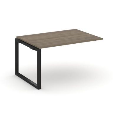 Style Project Next SN-59O.NSPRG-004.3 (Вяз благородный/Черный металл) Проходной наборный элемент переговорного стола