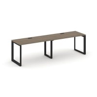 Style Project Next SN-59O.ORS-011 (Вяз благородный/Черный металл) Рабочая станция односторонняя