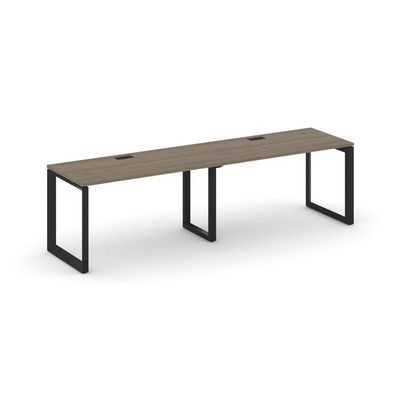 Style Project Next SN-59O.ORS-021 (Вяз благородный/Черный металл) Рабочая станция односторонняя