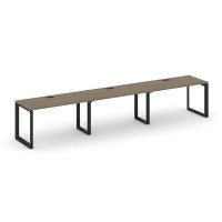 Style Project Next SN-59O.ORS-041 (Вяз благородный/Черный металл) Рабочая станция односторонняя