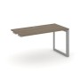 Style Project Next SN-59O.OPRS-011 (Вяз благородный/Серый металл) Стол приставка к опорным элементам