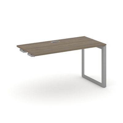 Style Project Next SN-59O.OPRS-023 (Вяз благородный/Серый металл) Стол приставка к опорным элементам