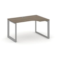 Style Project Next SN-59O.SPA-001(R) (Вяз благородный/Серый металл) Стол рабочий эргономичный, правый