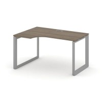Style Project Next SN-59O.SPA-002(L) (Вяз благородный/Серый металл) Стол рабочий эргономичный, левый