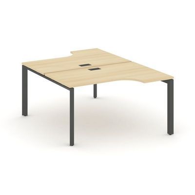 Style Project Next SN-59P.DRPA-011 (Акация лорка/Антрацит металл) Рабочая станция эргономичная