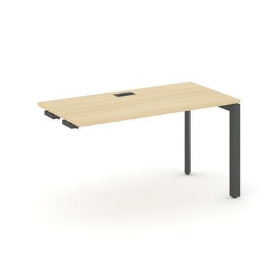 Style Project Next SN-59P.OPRS-014 (Акация лорка/Антрацит металл) Стол приставка к опорным элементам