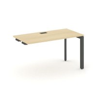 Style Project Next SN-59P.OPRS-024 (Акация лорка/Антрацит металл) Стол приставка к опорным элементам