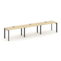 Style Project Next SN-59P.ORS-054 (Акация лорка/Антрацит металл) Рабочая станция односторонняя