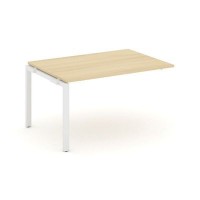 Style Project Next SN-59P.NSPRG-004.3 (Акация лорка/Белый металл) Проходной наборный элемент переговорного стола