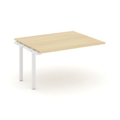 Style Project Next SN-59P.NSPRG-033.3 (Акация лорка/Белый металл) Проходной наборный элемент переговорного стола