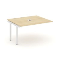 Style Project Next SN-59P.NSPRG-034 (Акация лорка/Белый металл) Проходной наборный элемент переговорного стола