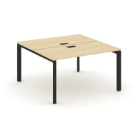 SN-59P.DRS-023 (Акация лорка/Черный металл) Рабочая станция двухсторонняя