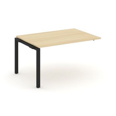 Style Project Next SN-59P.NSPRG-003.3 (Акация лорка/Черный металл) Проходной наборный элемент переговорного стола