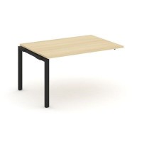 Style Project Next SN-59P.NSPRG-004.3 (Акация лорка/Черный металл) Проходной наборный элемент переговорного стола