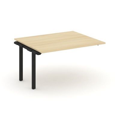 Style Project Next SN-59P.NSPRG-033.3 (Акация лорка/Черный металл) Проходной наборный элемент переговорного стола