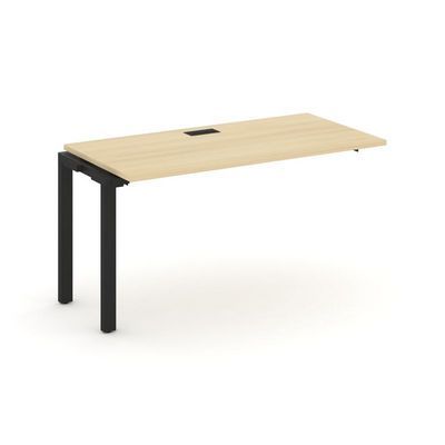 Style Project Next SN-59P.ONRS-002 (Акация лорка/Черный металл) Проходной наборный элемент